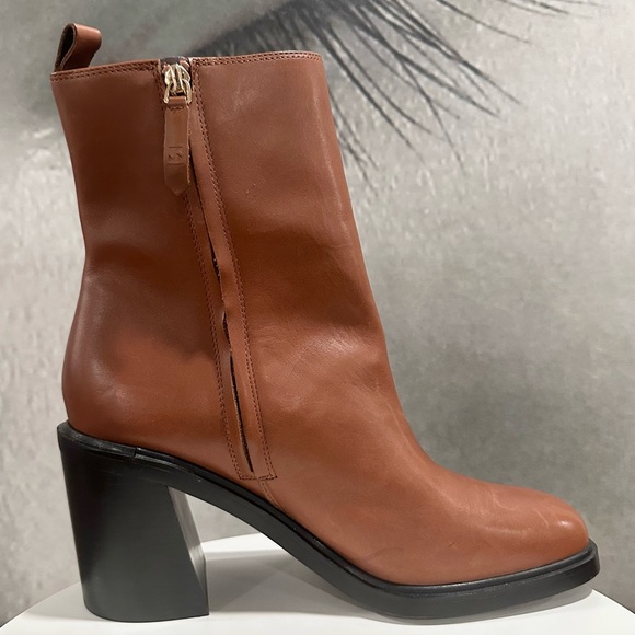 🌸FRANCO SARTO🌸 A-Paula Leather Booties Size: 9 - Picture 2 of 15